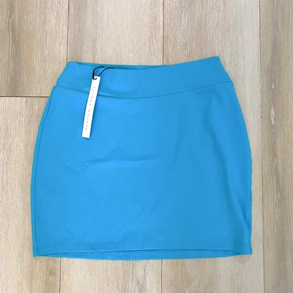 Susana Monaco Essential Mini Skirt in Tahitian - Picture 4 of 7